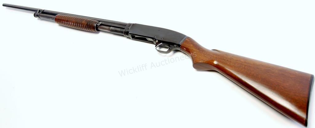 Appraisal: Winchester Model Slide Action Shotgun-Blued solid rib barrel Chambered in