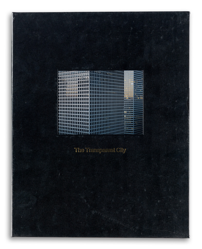 Appraisal: MICHAEL WOLF Transparent City The rare edition of this important