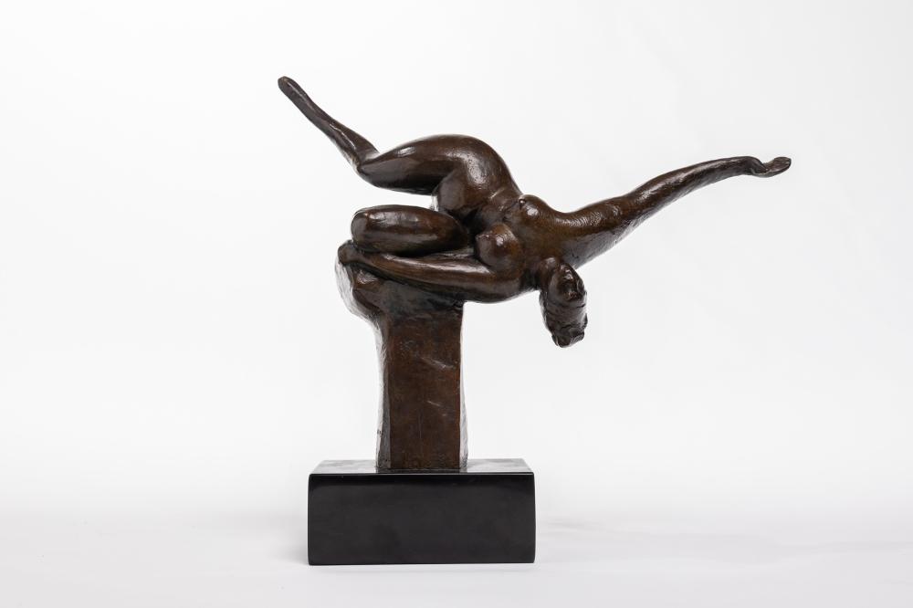 Appraisal: GASTON LACHAISE American French - Moment of Falling bronze signed