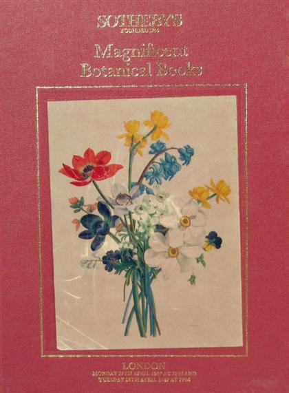 Appraisal: vols Botanical Book Reference Auction Catalogue A Magnificent Collection of