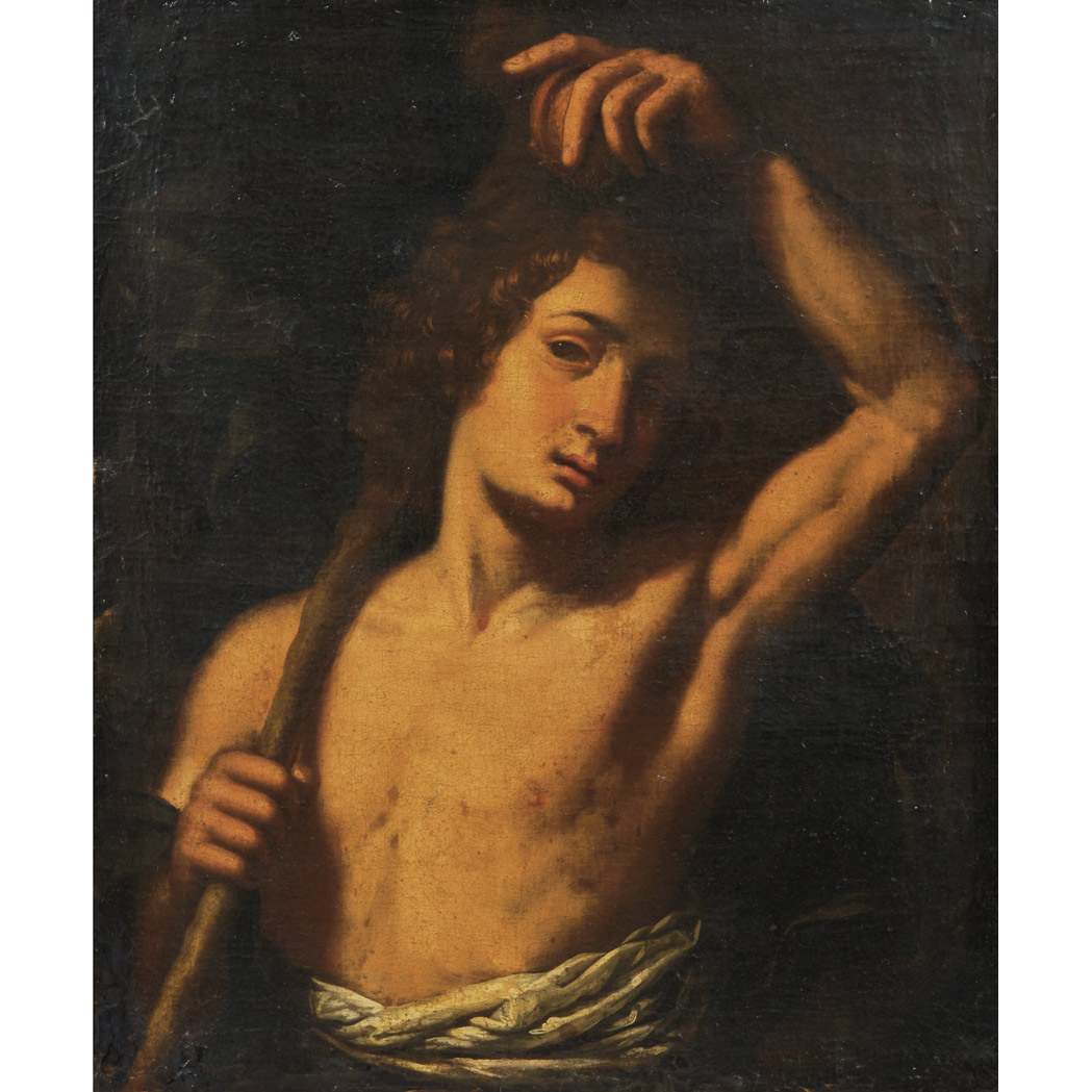 Appraisal: Follower of Nicolas Regnier Paris with the Apple of Discord