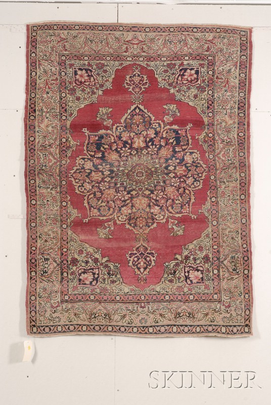 Appraisal: Kerman Rug Southeast Persia second half th century small areas