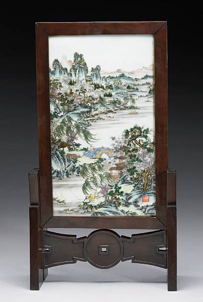 Appraisal: Property of various owners Qianlong Mark Late Qing Republican Period