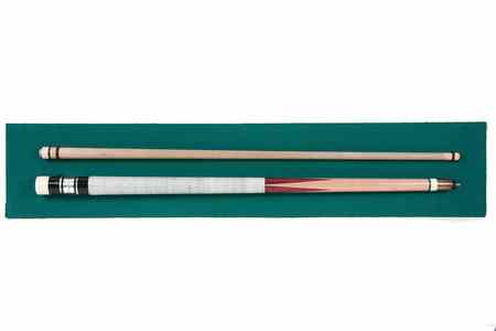 Appraisal: POOL CUE - s Palmer 'Foil Window' two-part Pool Cue