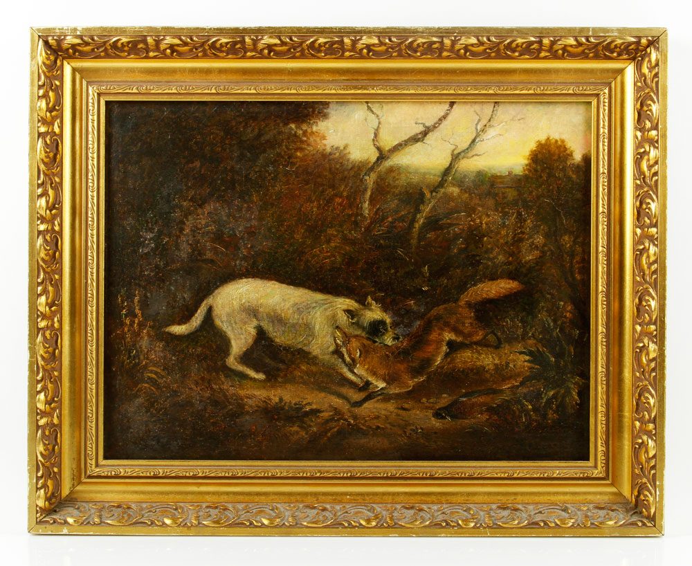 Appraisal: - th C Fox and Hound O C th century