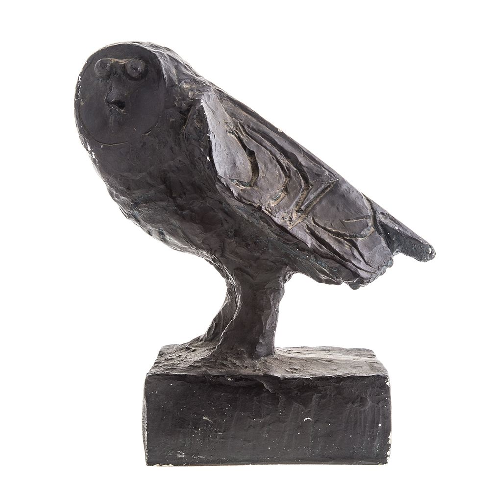 Appraisal: Austin Productions Picasso Owl Plaster Figure modeled after La Chouette