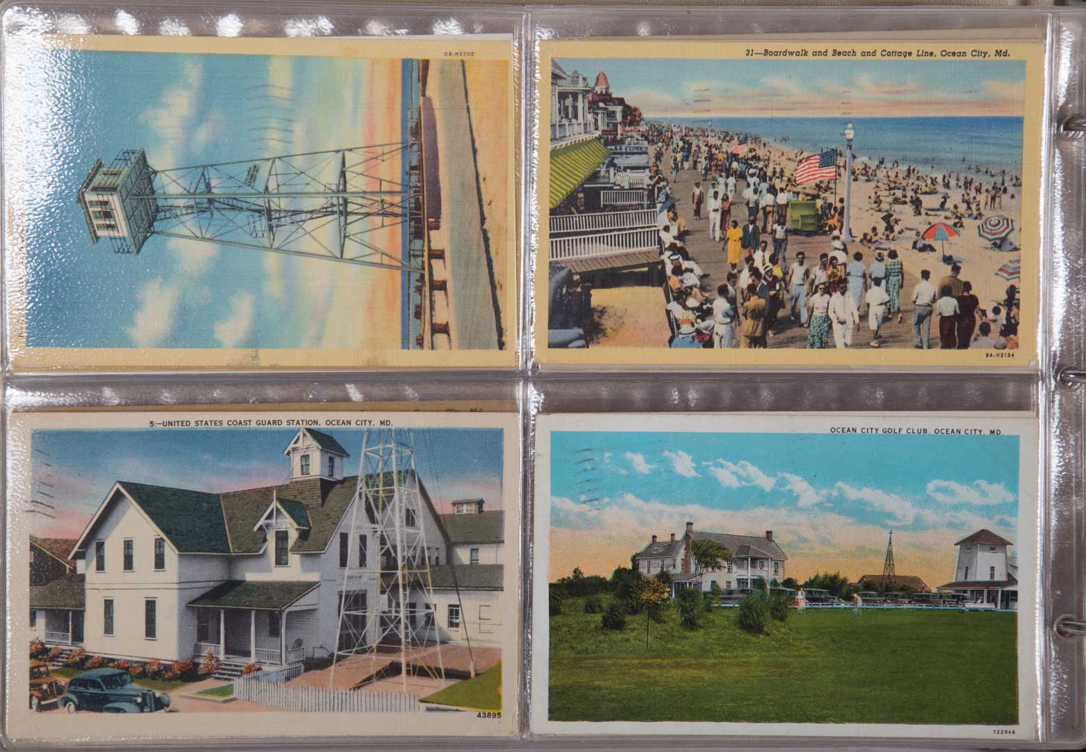 Appraisal: Postcards Ocean City Condition Average used