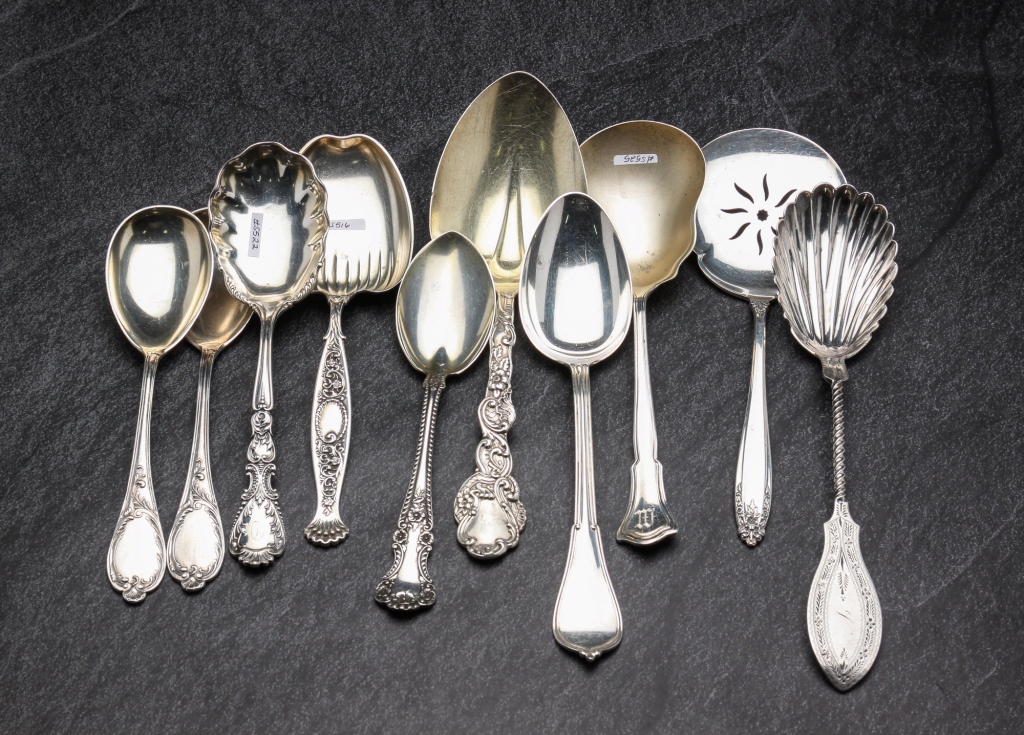 Appraisal: American and European th and th centuries Including sterling silver