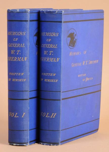 Appraisal: Lot of Books Includes memoirs of General W T Sherman