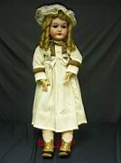 Appraisal: QUEEN LOUISE ARMAND MARSEILLE CHILD DOLL Bisque socket head marked