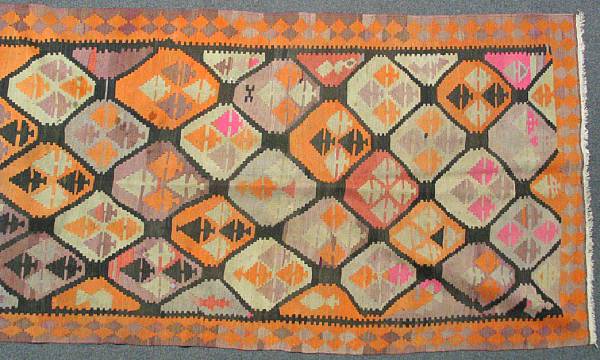 Appraisal: A Kilim size approximately ft in x ft in