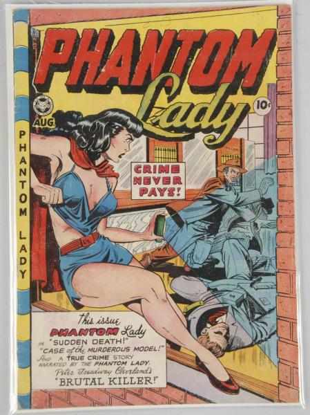 Appraisal: Phantom Lady Comic No Description This issue has light overall