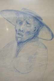 Appraisal: Sali Herman - Aboriginal pastel signed and dated 'S H