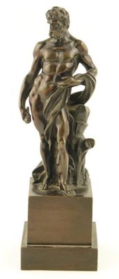 Appraisal: After the Antique Hercules Bronze th century in cm h