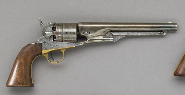 Appraisal: A U S Colt Model Army percussion revolver Serial no