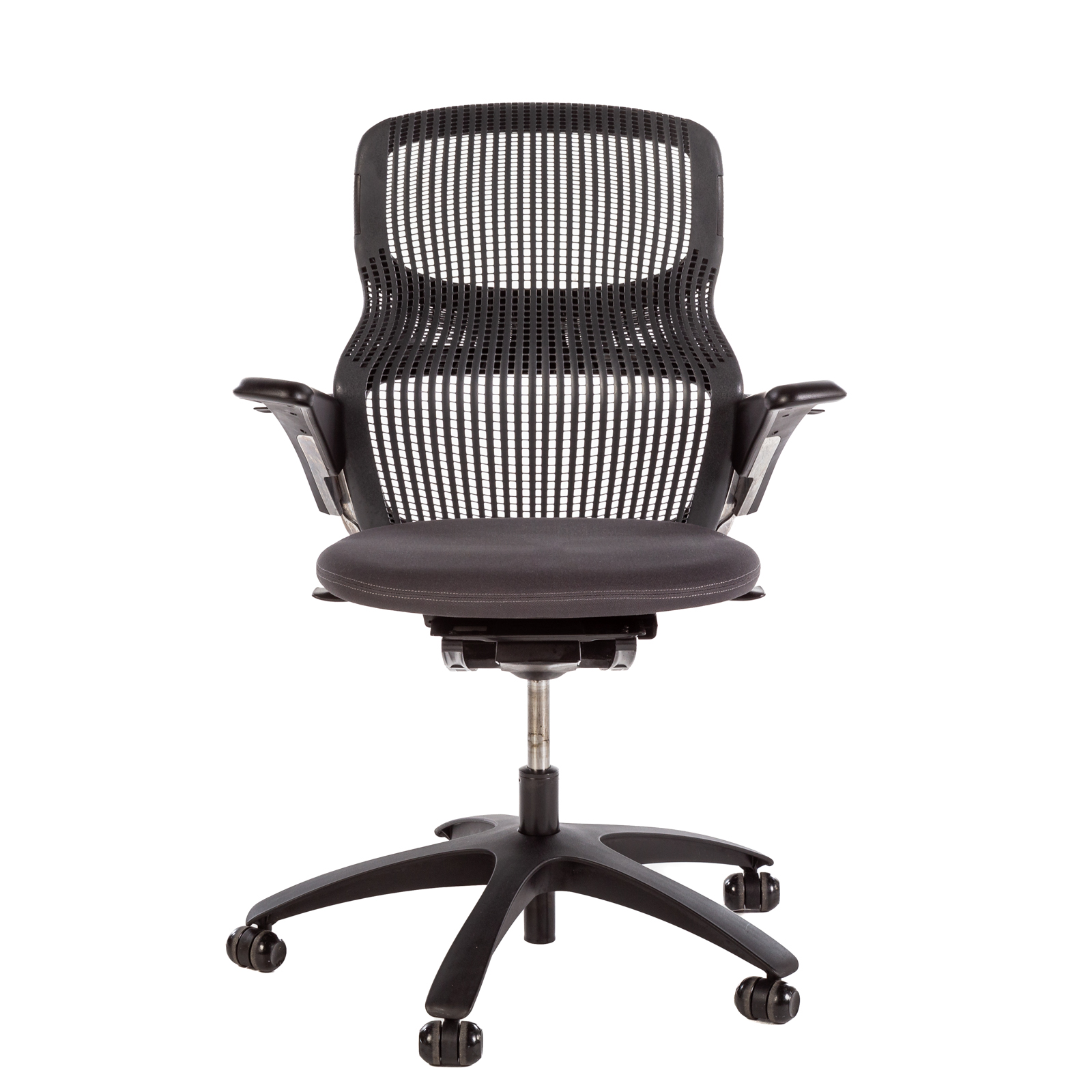 Appraisal: KNOLL GENERATIONS OFFICE ARM CHAIR Designed swivel office desk chair