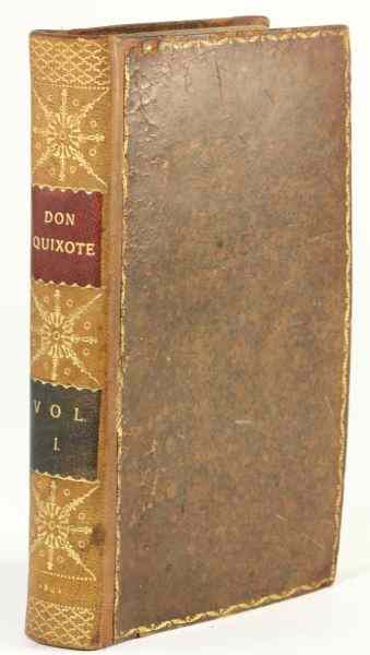 Appraisal: Early Edition of Don QuixoteCervantes THE LIFE AND EXPLOITS OF