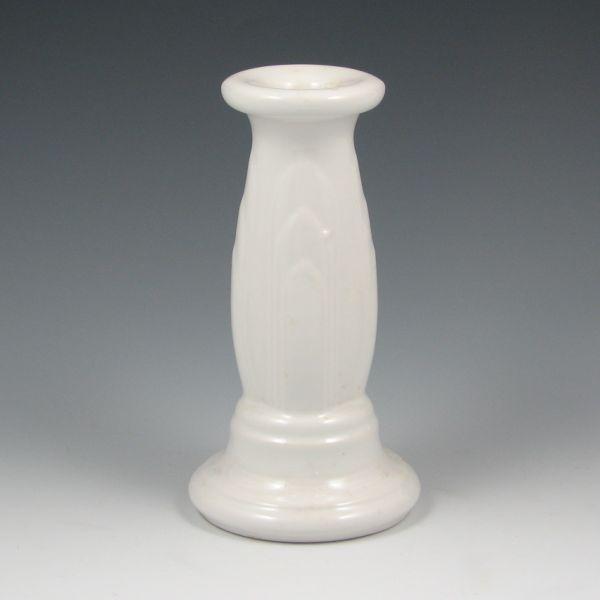 Appraisal: Five Fiesta candleholders in White All marked Fiesta HLC Y