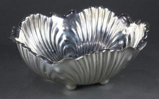 Appraisal: American Whiting Manufacturing Company modernist design sterling silver bowl troy