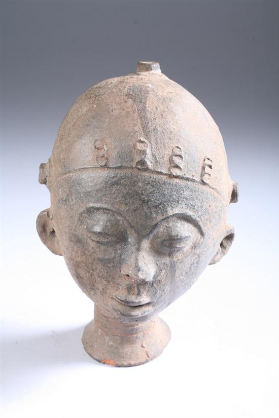 Appraisal: NOK TERRACOTTA Nigeria circa - in x in