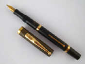 Appraisal: A Swan Mabie Todd side lever fountain pen fixed ball