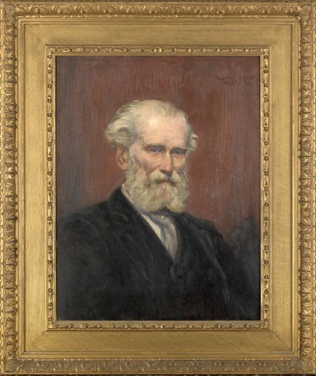 Appraisal: Robert Duddingstone Herdman British - Portrait of A Halliday Douglas