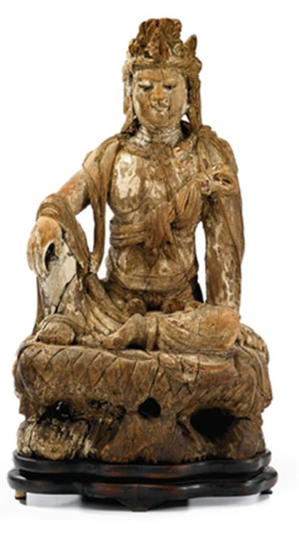 Appraisal: Fine Chinese wood model of Quanyin yuan ming dynasty Well