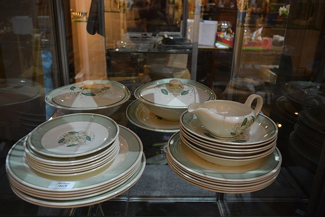 Appraisal: A Susie Cooper part dinner serviceto include two oval tureens