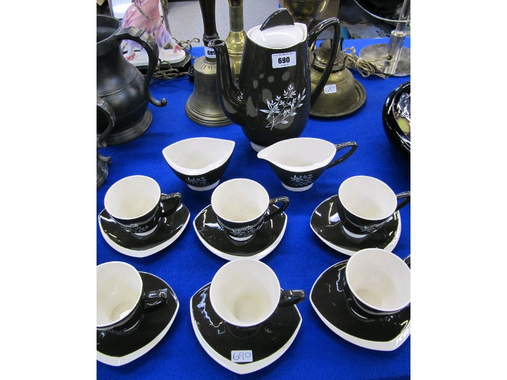 Appraisal: Carlton Ware coffee set