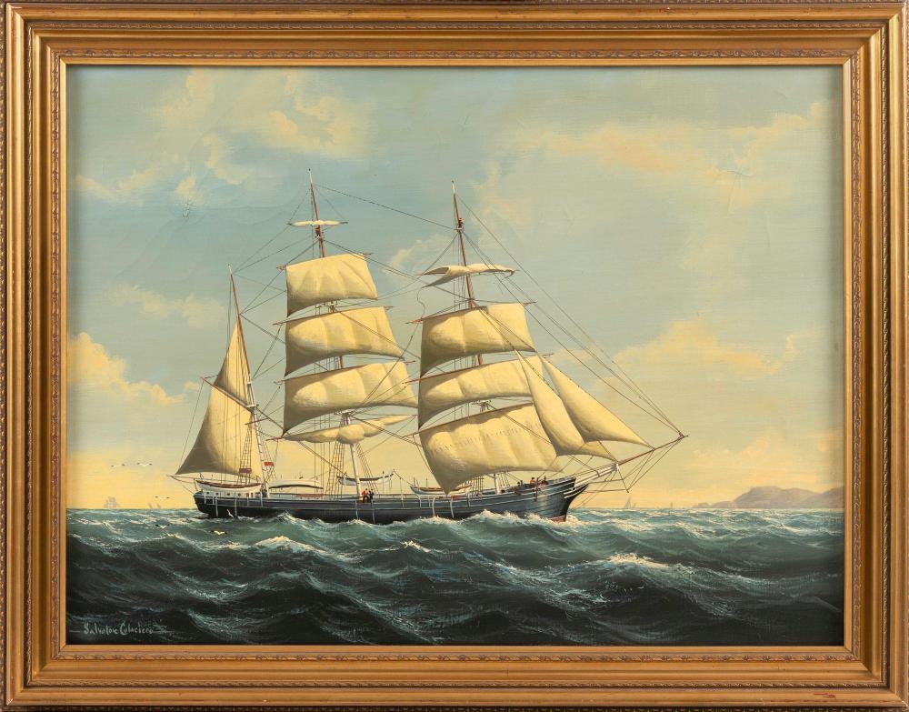 Appraisal: SALVATORE COLACICCO CANADA UNITED KINGDOM ITALY B STARBOARD PORTRAIT OF