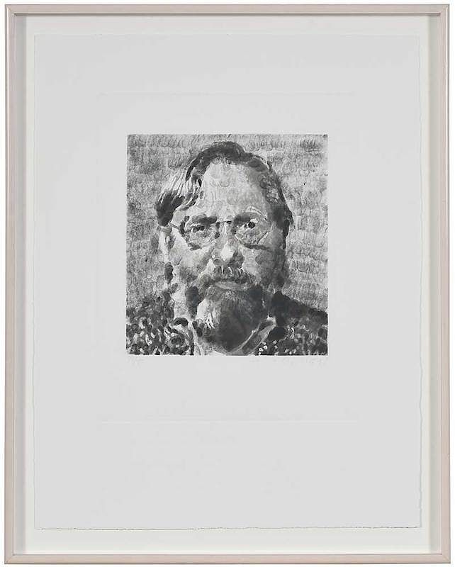 Appraisal: Chuck Close New York Born John I edition signed lower