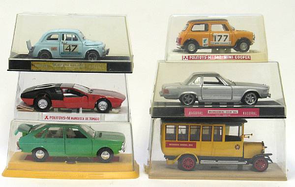 Appraisal: th scale European vehicles Lot includes quantity of boxed diecast