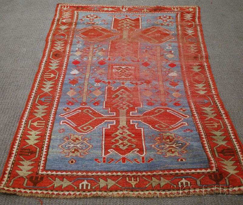 Appraisal: Kazak Rug Southwest Caucasus th century ft in