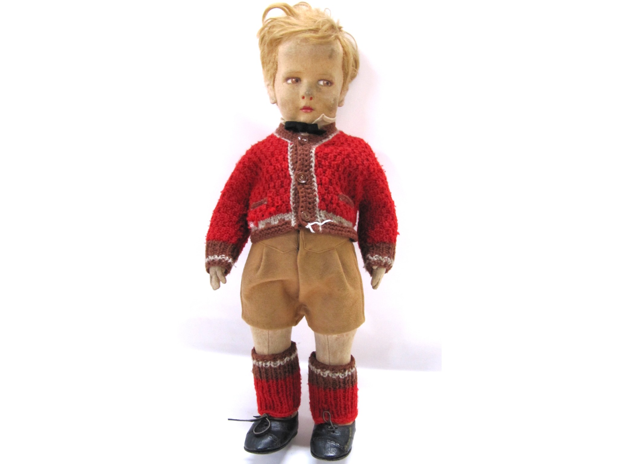 Appraisal: A Lenci style felt boy doll