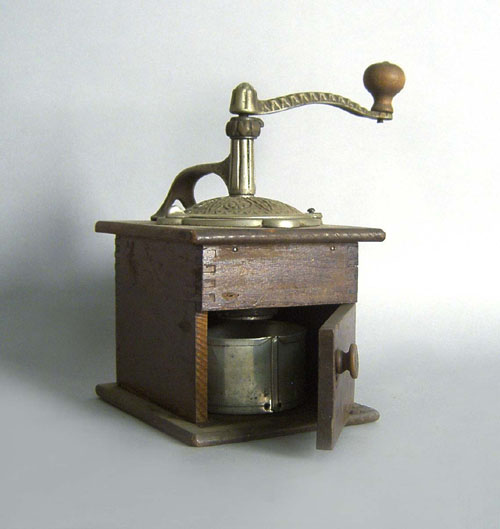 Appraisal: Victorian coffee grinder h