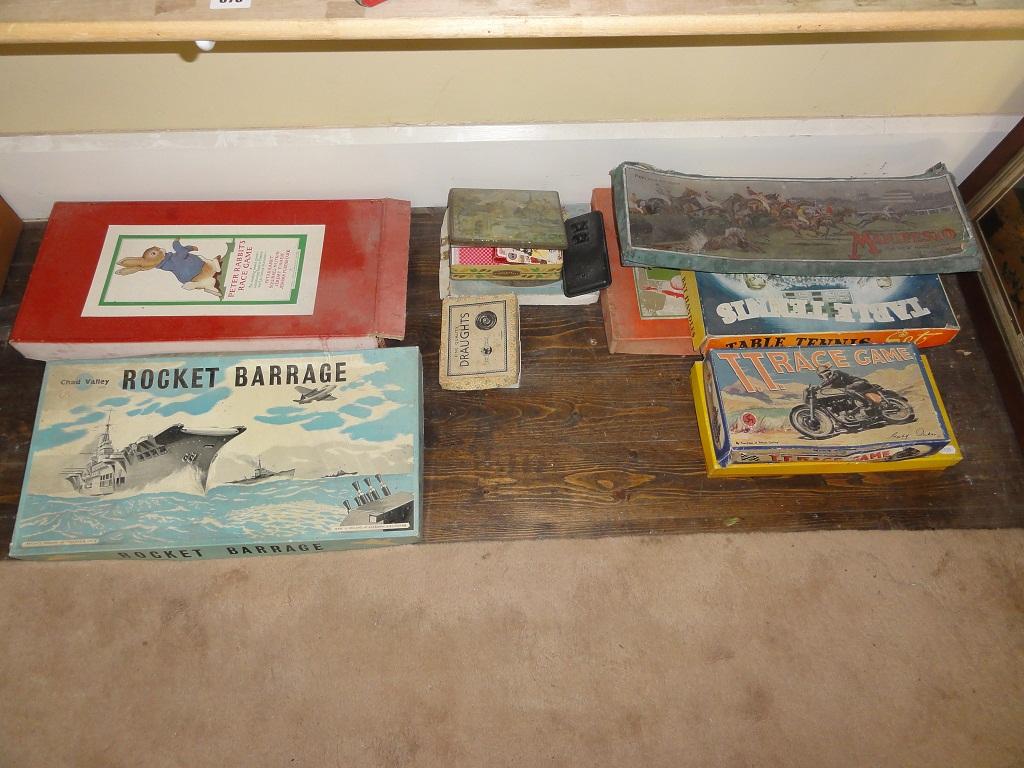 Appraisal: A selection of five board games including a Chad Valley