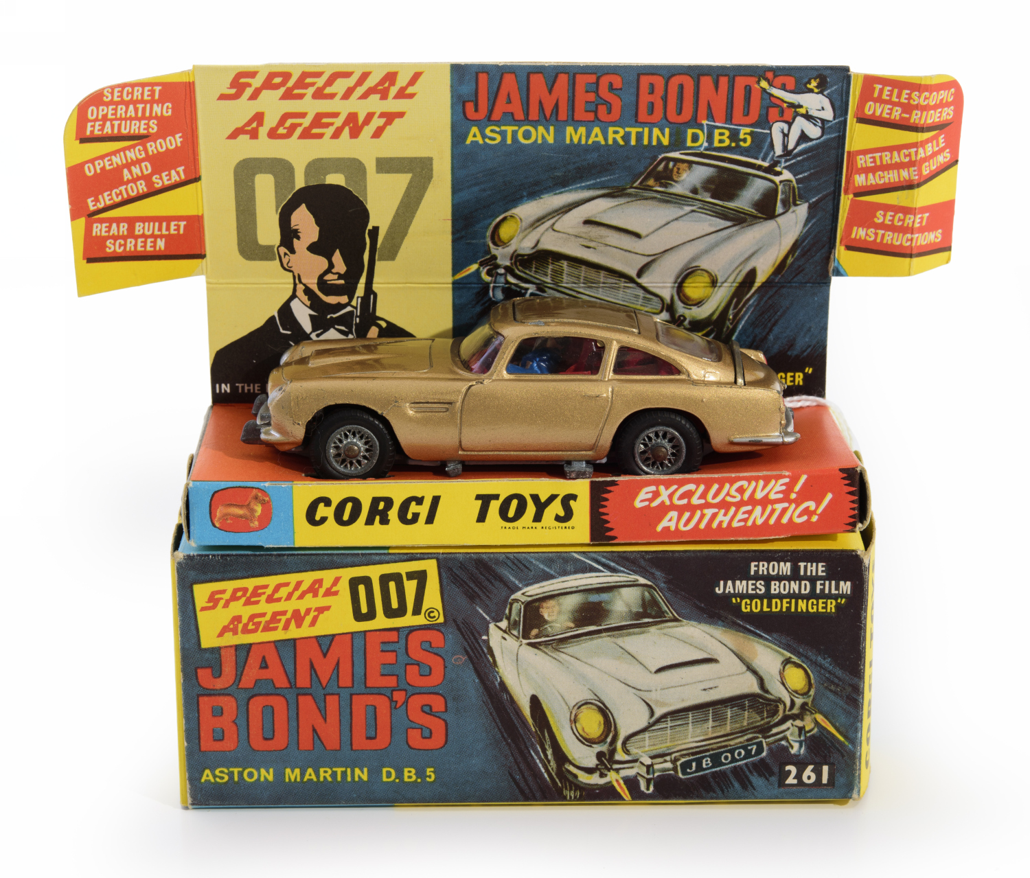 Appraisal: CORGI JAMES BOND'S ASTON MARTIN D B WITH ORIGINAL BOX