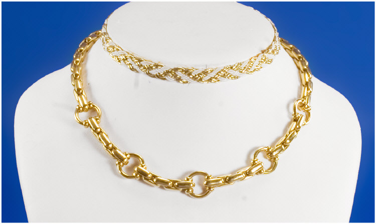 Appraisal: ct Gold Necklace Fully Hallmarked inches in length grammes in