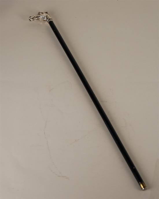 Appraisal: A L th E th C Walking Stick having an