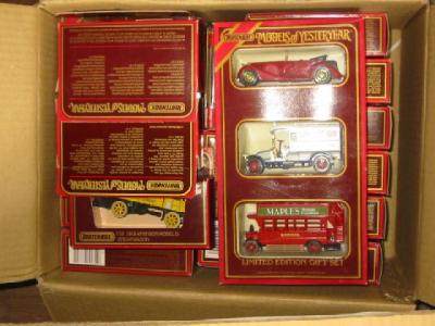 Appraisal: Thirty Models of Yesteryear vehicles maroon boxes M