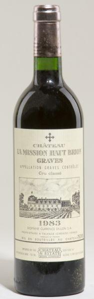 Appraisal: Chateau La Mission Haut Brion Graves n into neck good