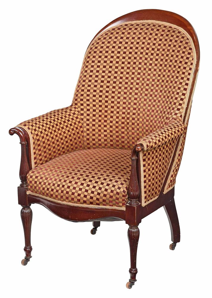 Appraisal: Regency Style Mahogany Tub Chair late th early th century