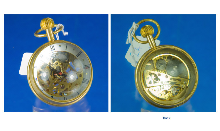 Appraisal: Ball Watch with Visible Escapement An unusual watch or desk