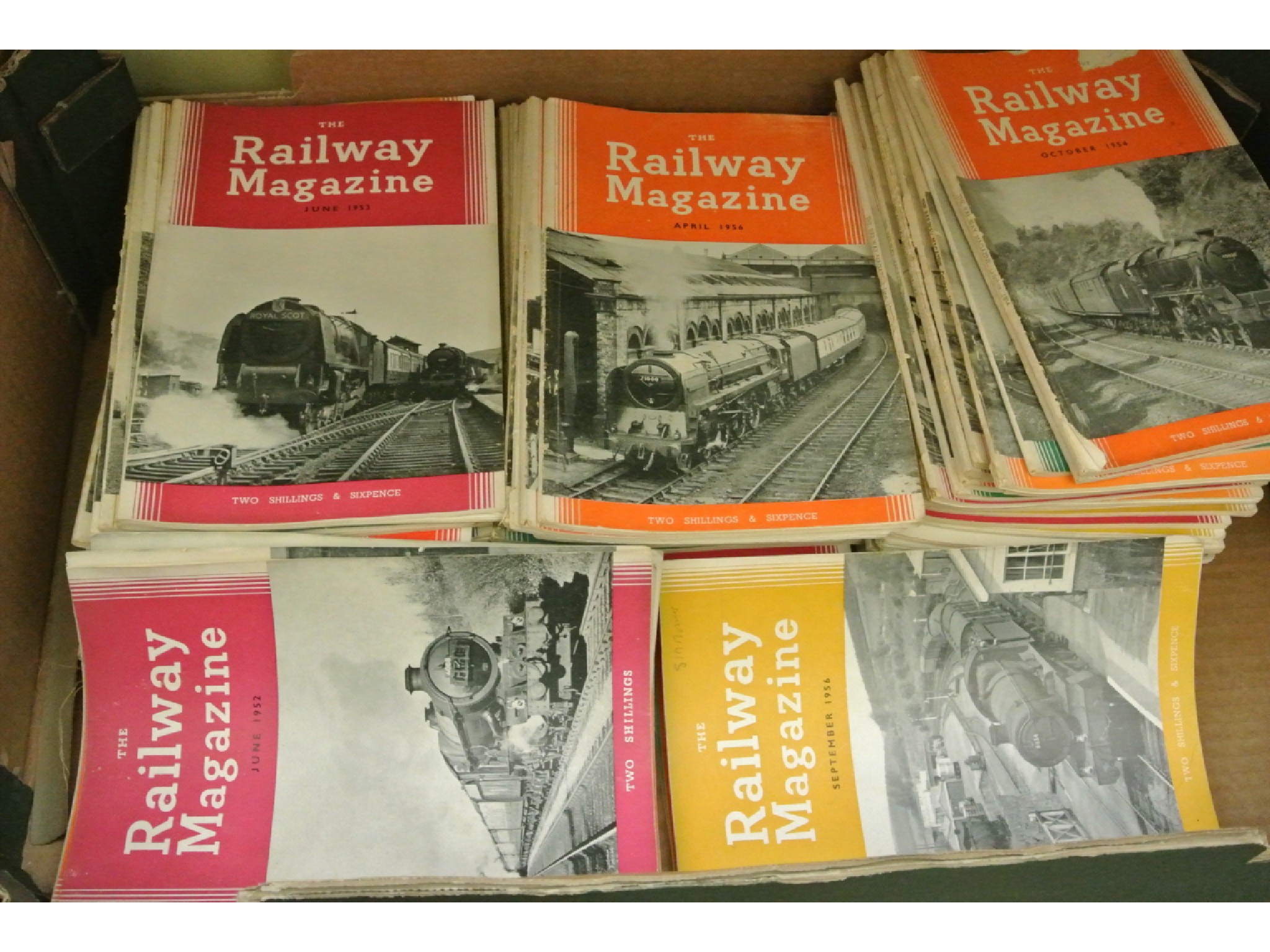 Appraisal: A small quantity of vintage railway related books a collection