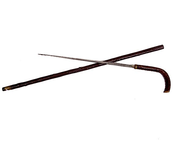 Appraisal: Toledo Sword Cane- Exclusive on Bidsquare Toledo Sword Cane- Ca