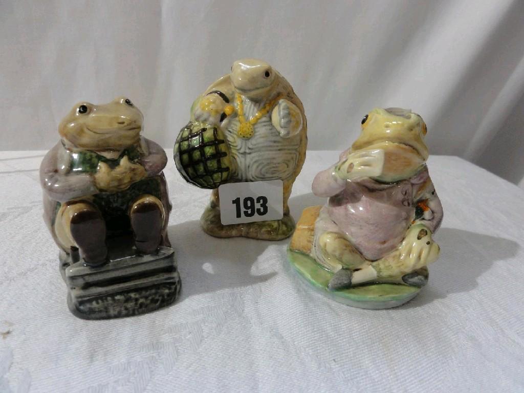 Appraisal: Two Beswick Beatrix Potter figures of Mr Alderman Ptolemy and