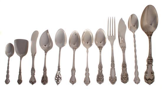 Appraisal: A Collection of American Sterling Silver Flatware Reed and Barton