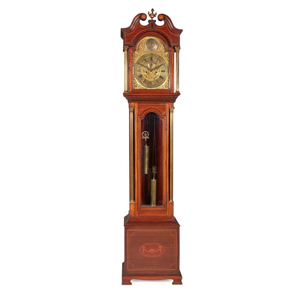 Appraisal: SCOTTISH MAHOGANY LONGCASE CLOCK W G MILNE EDINBURGH EARLY TH