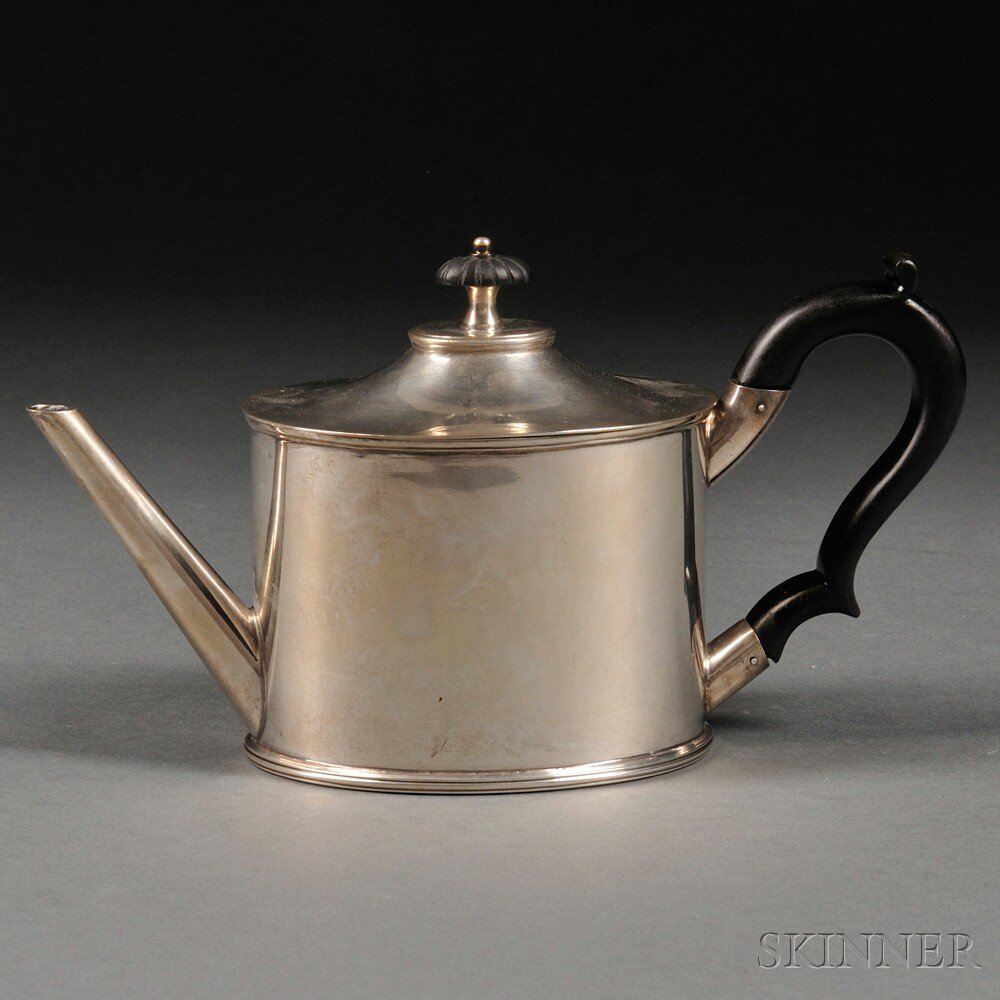 Appraisal: Tiffany Co Sterling Silver Teapot New York second half th