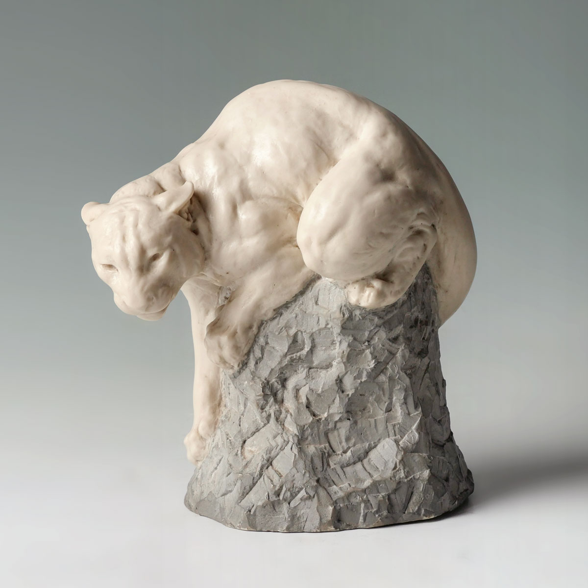 Appraisal: BOULTON J L American - Panther Crouching Cast Resin ''